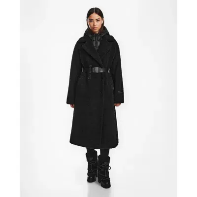 Rudsak Teddy Trench In Black