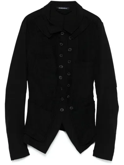 Rundholz Patchwork Jacket In Black