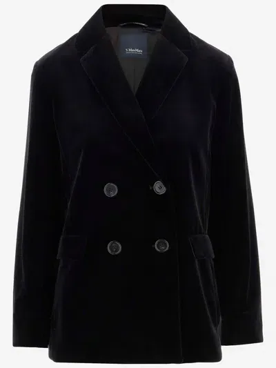 's Max Mara Blazer S Max Mara Woman Color Black In Black  