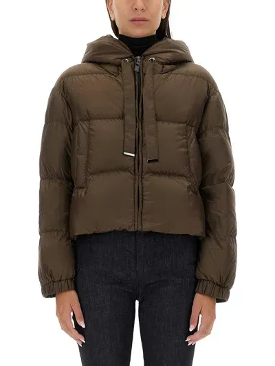 's Max Mara Down Jacket "seie" In Green