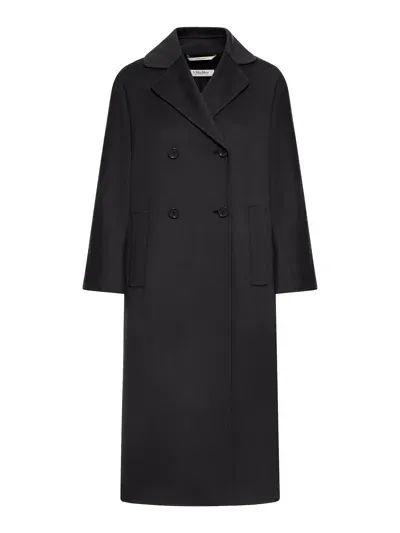 's Max Mara Long Coat Wool Garments In Black