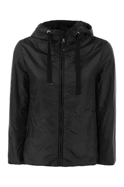 's Max Mara S Max Mara Greenh Drip Proof Canvas Travel Jacket In Black