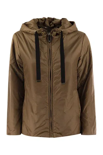 's Max Mara S Max Mara Greenh Drip Proof Canvas Travel Jacket In Caramel