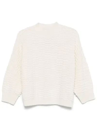 Sa Su Phi Lupetto Sweater In White