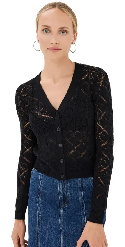 Sablyn Eleanor Layering Cardigan Black