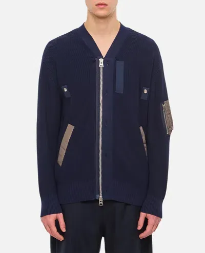 Sacai V In Dark Blue