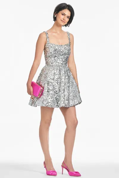 Sachin & Babi Quinn Dress In Gray