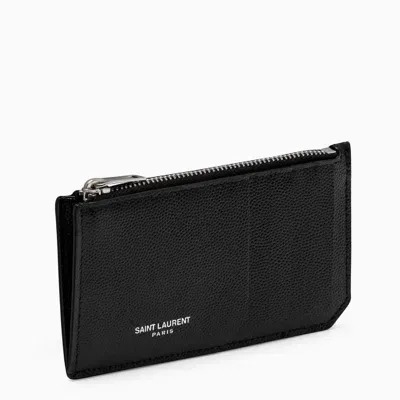 Saint Laurent Card Holder In Black