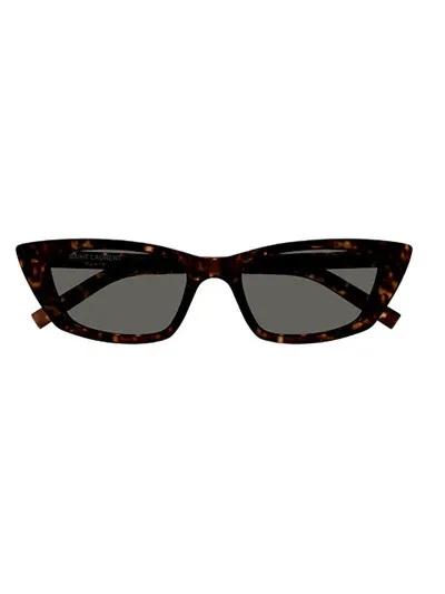 Saint Laurent Eyewear Cat In Multi