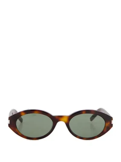 Saint Laurent Eyewear Cat In Multi