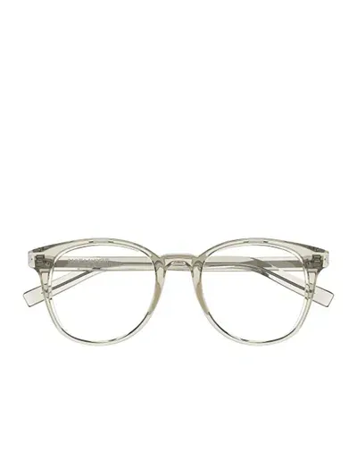 Saint Laurent Eyewear Eyeglasses In Gray