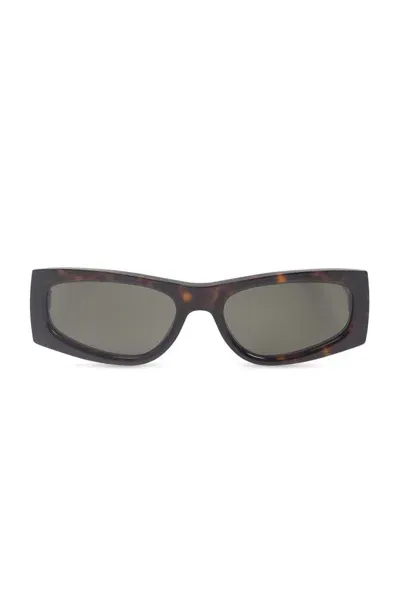 Saint Laurent Eyewear Rectangular Frame Sunglasses In Multi