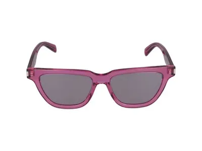 Saint Laurent Eyewear Sl 462 Square Frame Sunglasses In Pink