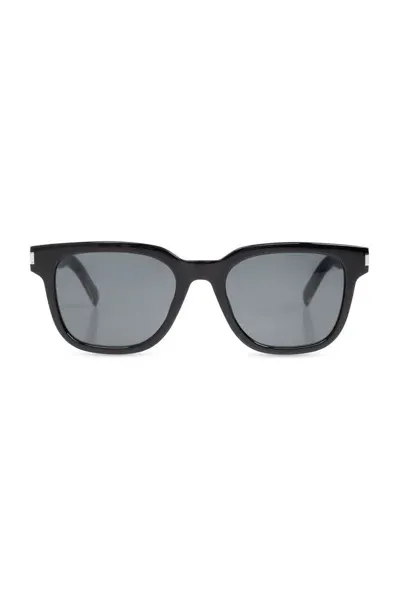 Saint Laurent Eyewear Square Frame Sunglasses In Black