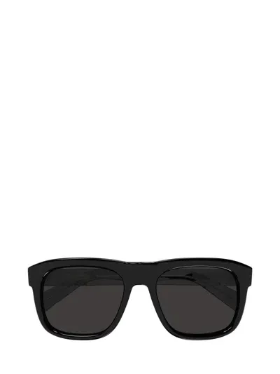 Saint Laurent Eyewear Square Frame Sunglasses In Black