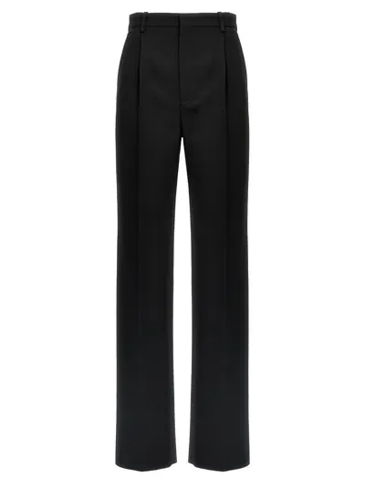 Saint Laurent Trousers In Black