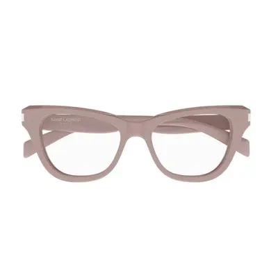 Saint Laurent Sl 472 Line New Wave 006 Pink Glasses In Rosa