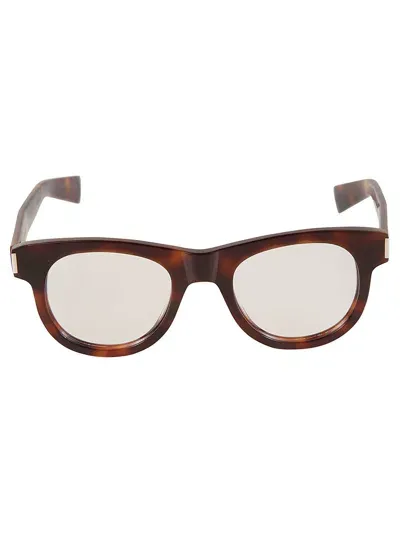 Saint Laurent Sl 571 Opt Frame In 003 Havana Havana Transpa