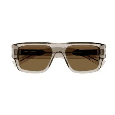 Saint Laurent Sl 659004 Beige Beige Brown