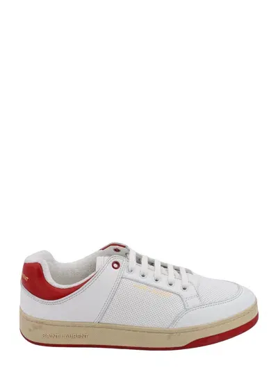 Saint Laurent Sl/61 Sneakers In White