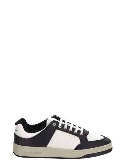 Saint Laurent Sl/61 Sneakers In White