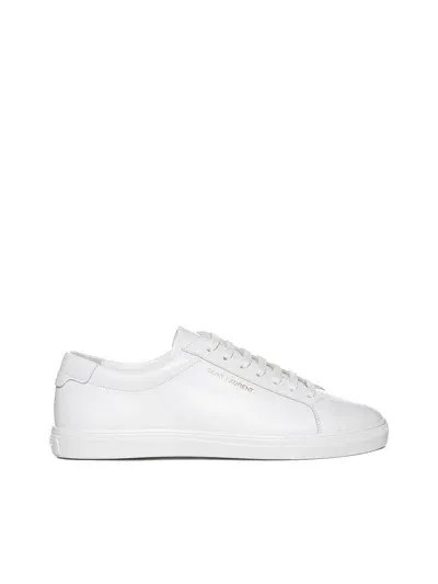 Saint Laurent Sneakers In White