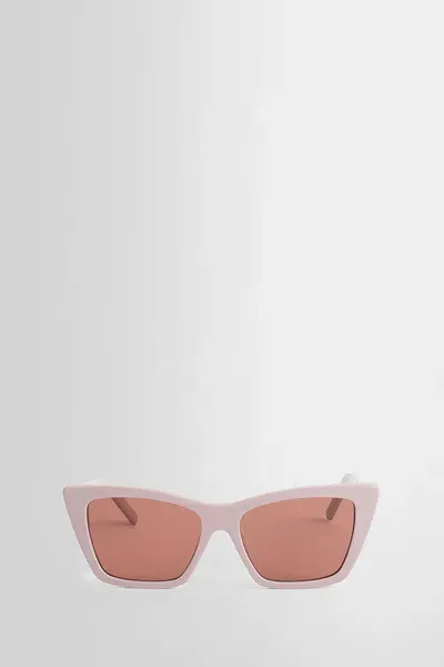 Saint Laurent Woman Pink Eyewear