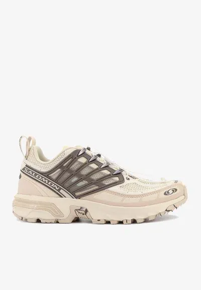 Salomon Acs Pro Desert Low-top Sneakers In Beige