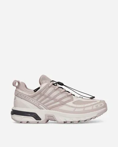 Salomon Acs Pro Gore-tex Sneakers Cloud Gray / Lilac Ash / Nine Iron In Grey