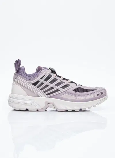 Salomon Acs Pro Chunky Sneakers In Purple