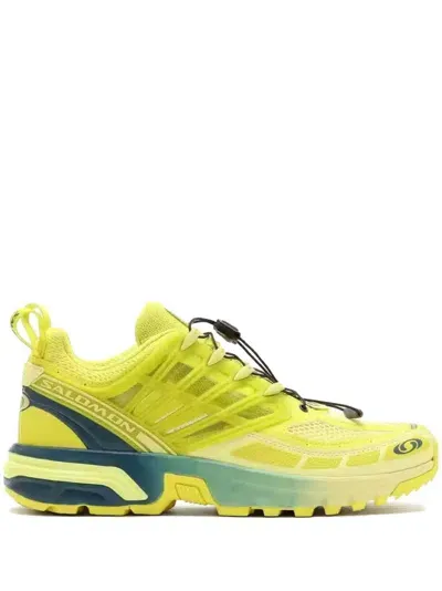 Salomon Advanced Acs Pro Panelled Sneakers In Yellow