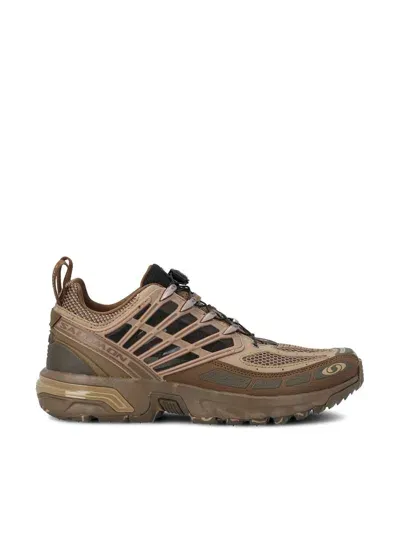 Salomon Sneakers In Dark Earth/caribou/wren