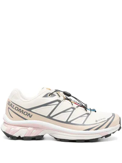 Salomon Xt-6 Gtx Sneakers In Neutrals