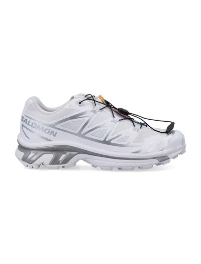 Salomon Xt-6 Gtx In White Silver