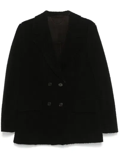 Salvatore Santoro Shearling Jacket In Brown