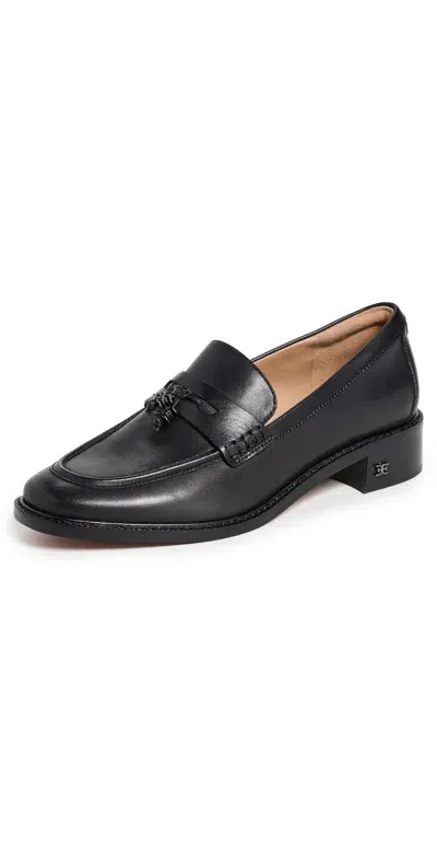 Sam Edelman Denis Leather Loafers Black