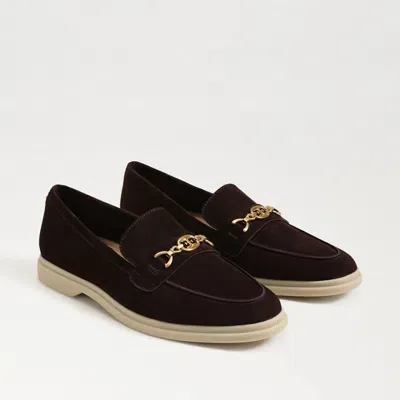 Sam Edelman Kyana Bit Loafer Cafe Noir Brown Leather