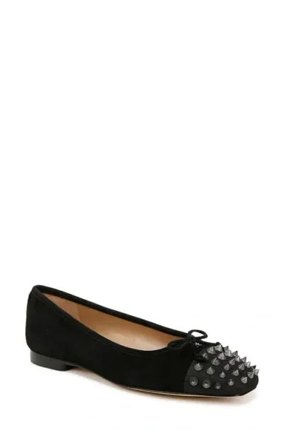 Sam Edelman Monet Cap Toe Ballet Flat In Black