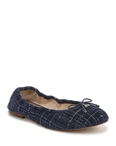 Sam Edelman Women's Felicia Flats In Atlantic Blue