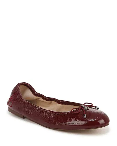 Sam Edelman Women's Felicia Ballet Flats In Red