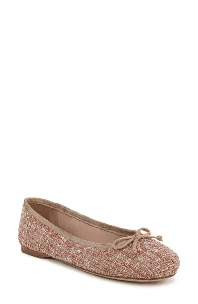 Sam Edelman Zooey Ballet Flat In Beige