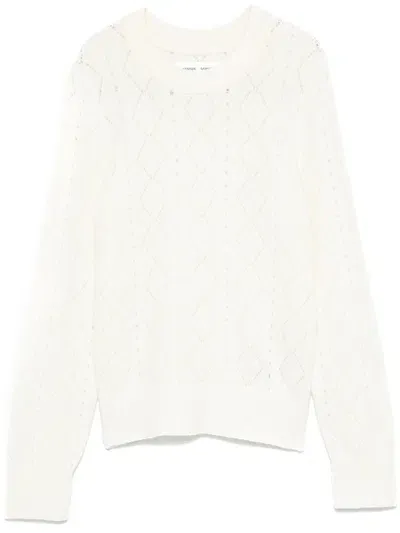 Samsã¸e Samsã¸e Samsøe Samsøe Salee Sweater Clothing In Clr000289 Clear Cream