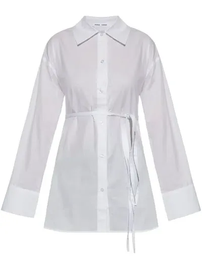 Samsoe & Samsoe Sacata Shirt In White