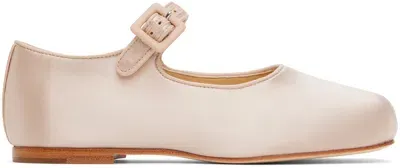 Sandy Liang Pink Mary Jane Pointe Ballerina Flats In 681 Ballet