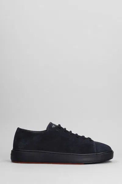 Santoni Febe Sneakers In Blue