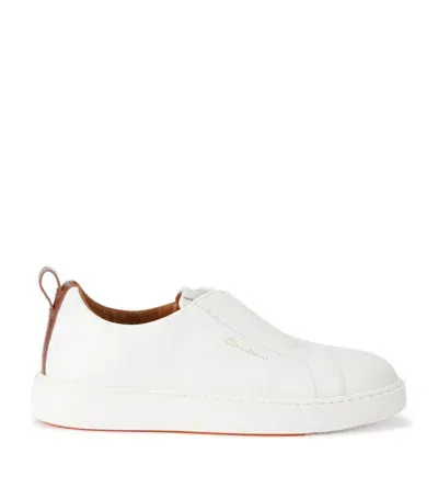 Santoni Sneakers In White