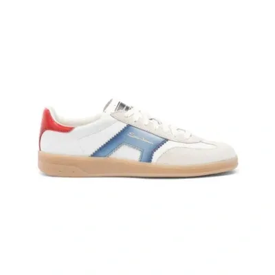 Santoni Women's White In Blue