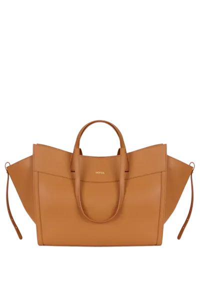 Saonara Shopping Camel Leather In Brown