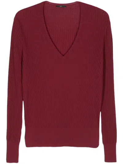 Sapio Wool Jumper In Red