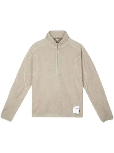 Satisfy Ghostfleece Half-zip Sweatshirt In Neutrals